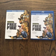 Free Fire (A24, Blu-ray, 2016) With Slipcover - Tested