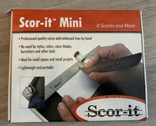 Scor-it Mini The Original Paper Scoring Board Tool - Board & Tool Only + Box