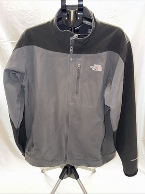 Men s North Face Soft Shell Jacket Black/Gray Size:XL