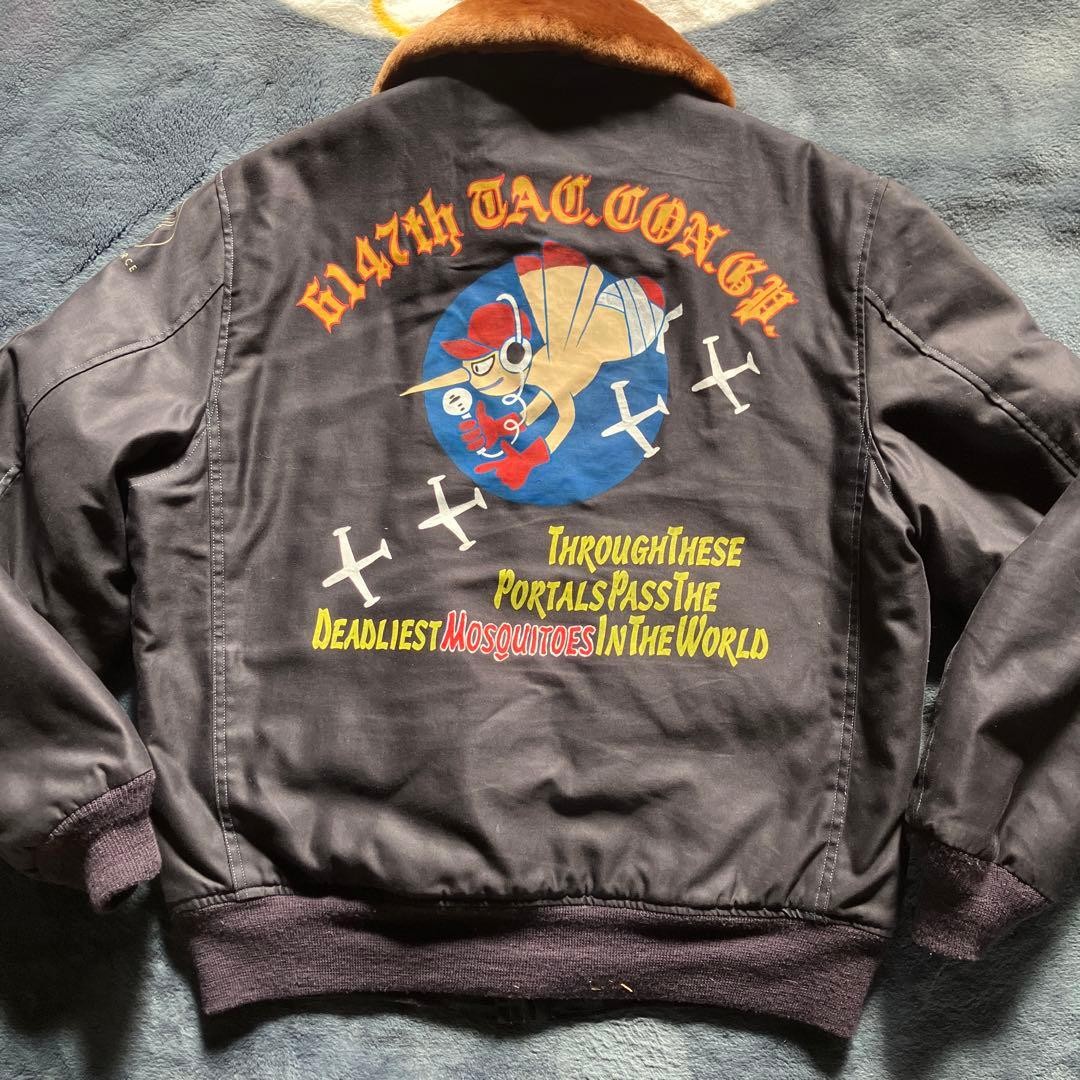 Buzz Rickson's Flight Jacket TYPE B15 with Back P… - image 18