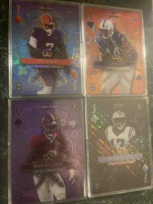 Xavier Worthy RC, Phil Mafah PRC, Ryan Williams, Tyler Warren PRC Wild Card 1/1