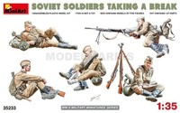 Miniart 35233 1/35 Sowjetische Soldaten In Der Pause Bausatz