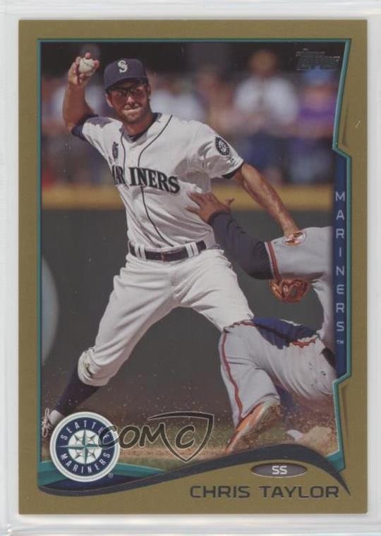 2014 Topps Update Gold 845/2014 Chris Taylor #US-180 Rookie RC 0l0m