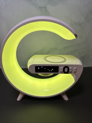 Smart Light Sound Machine G63 Multifunctional Wireless Charger Clock. Tested.