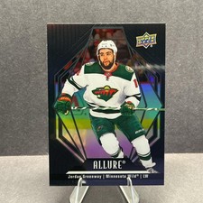 2022-23 Upper Deck Allure #19 Jordan Greenway Black Rainbow