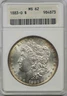 1883-O $1 ANACS MS 62 Morgan Silver Dollar