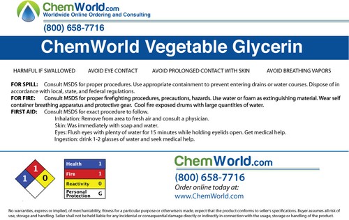 Gliceryna roślinna - 16 uncji do 55 galonów - od Chemworld - Zdjęcie 3 z 11