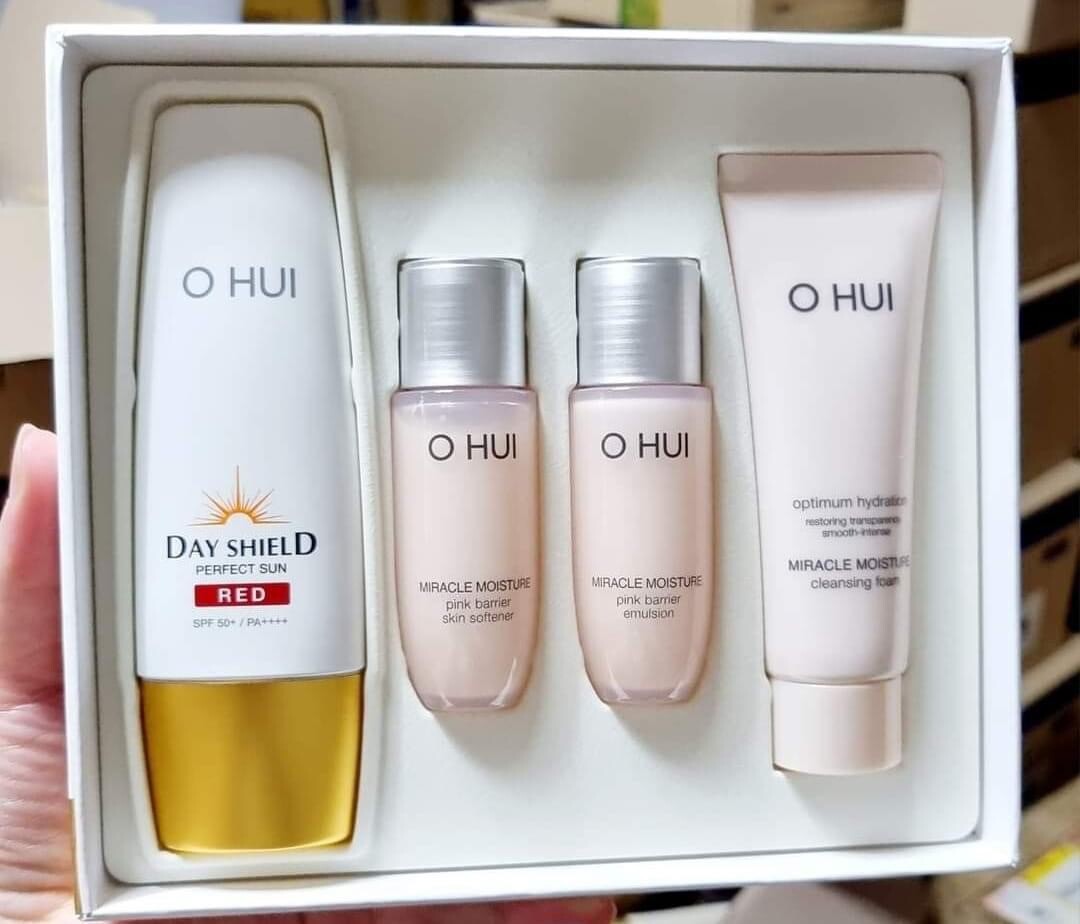 韓国コスメO HUI O HUI OHUI Day Shield Perfect Sun RED Set SPF50+ / PA++++ | eBay
