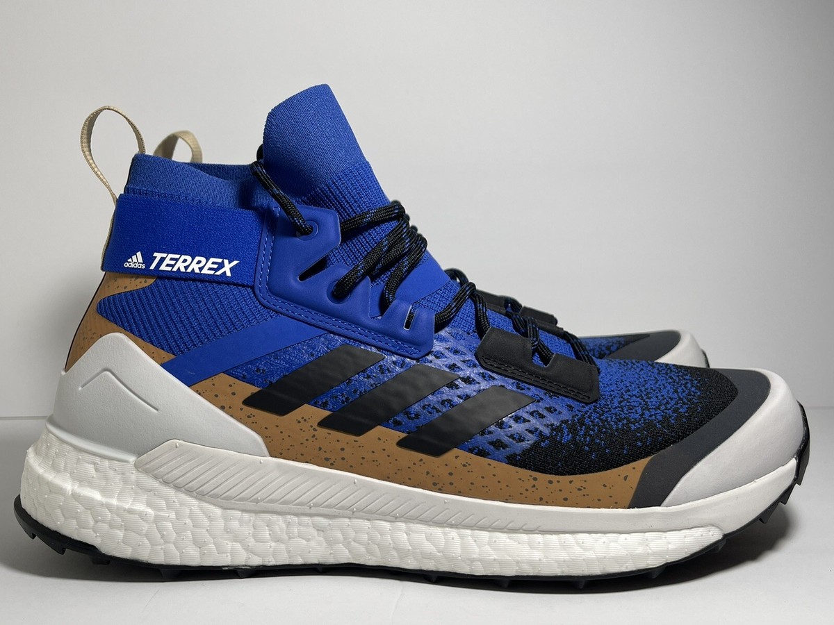 New Adidas TERREX Free Hiker Primeblue Hiking Shoes Size 10