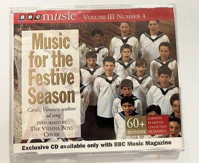 Vienna Boys Choir Music For The Festive Season CD Carols Viennese Waltzes BBC