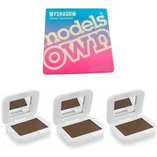 3X Models Own Myshadow, Powder Eye Shadow, Intense Color: Latte Matte   .07oz