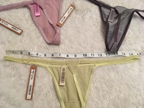 L XL? Skims STRING THONG Panty Lot Set Soft Fits Everybody Orchid Sage Pacific - Picture 10 of 11