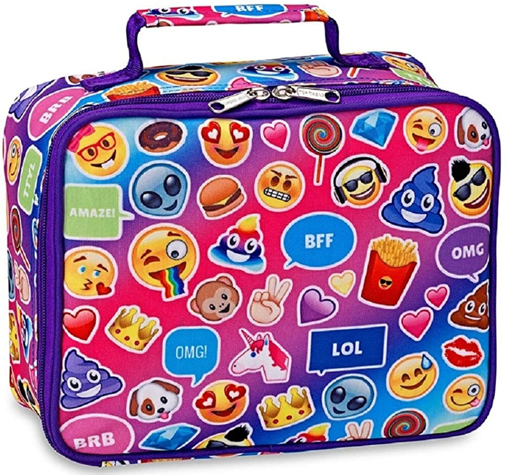 Emoji Boys Girls Insulated Lunch Box