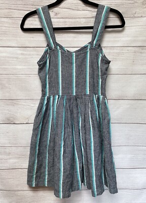 knee length dresses for ladies ROXY Elegant Cotton Linen Midi Dress with High Collar and Lace Detail –  Bali Lumbung main image 1