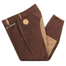 Sonnenreiter Stiefelreithose, Vollbesatz  Reithose, rostbr.-beige Farbfehler 42