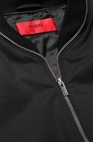 NWT HUGO (Red Label) By Hugo Boss Zip Trimmed Slim Fit Bomber Jacket - Picture 8 of 12