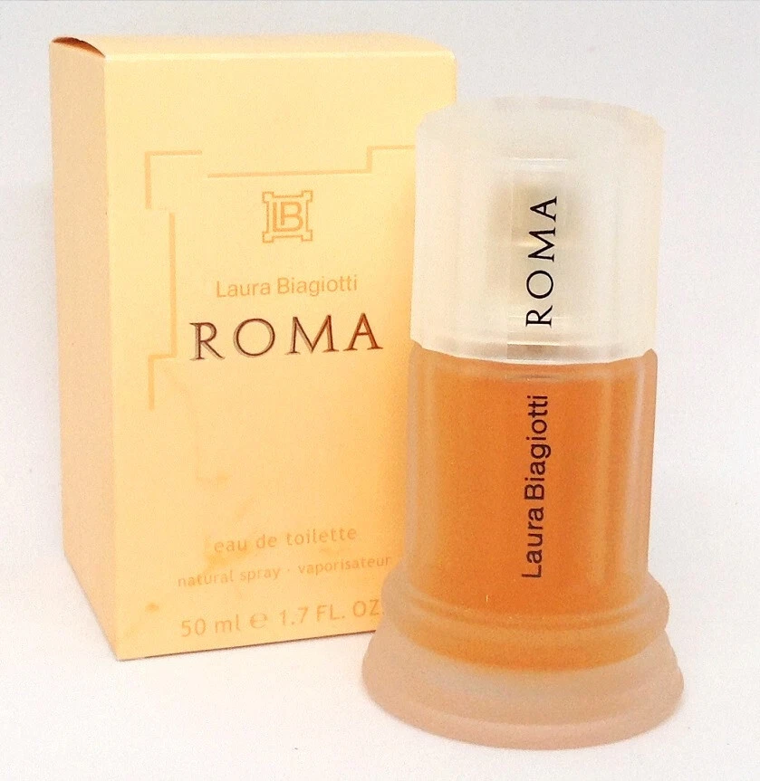 ROMA Laura Biagiotti Pour Woman 50 Ml. Eau Toilette Spray 1.7 Fl. Oz. - Photo 1/1