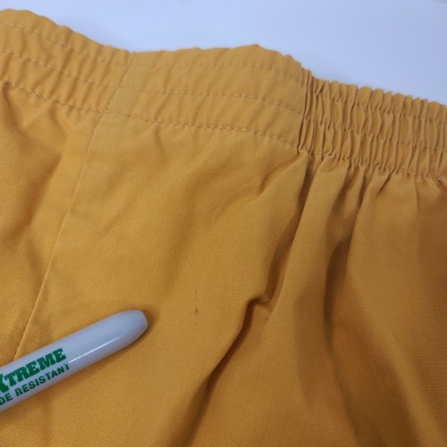 Jantzen Vintage Lined Shorts Size 38 Pool Beach Yellow Elastic Waist Made in USA - Picture 11 of 12