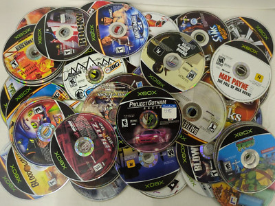 Microsoft XBOX Disc Only (A-M) - Pick & Choose - Buy 2 Get 1 Free