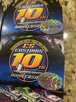 CS Chris Stangler 10th Anniversary Hotwheels Newsletter 83