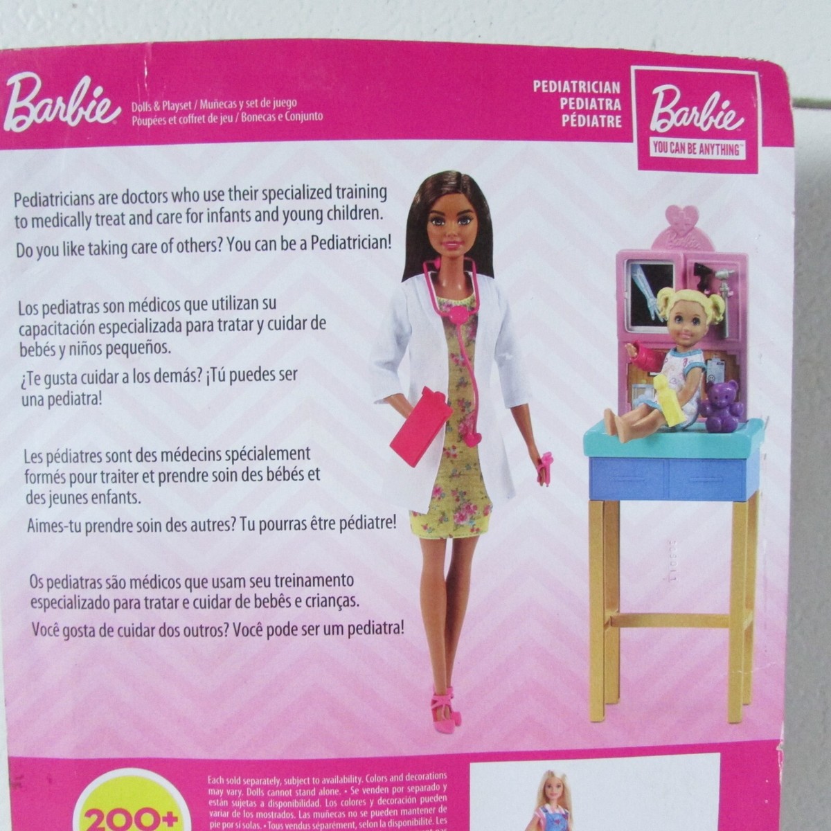 Mattel Barbie You Can Be Anything Pediatrician Doctor 12