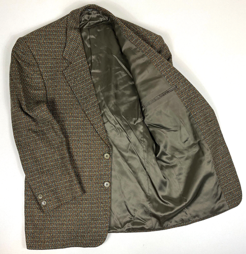 Men's Missoni Uomo Tweed Blazer Jacket Wool Silk Made in Italy Sz IT48R US38R - Picture 4 of 10