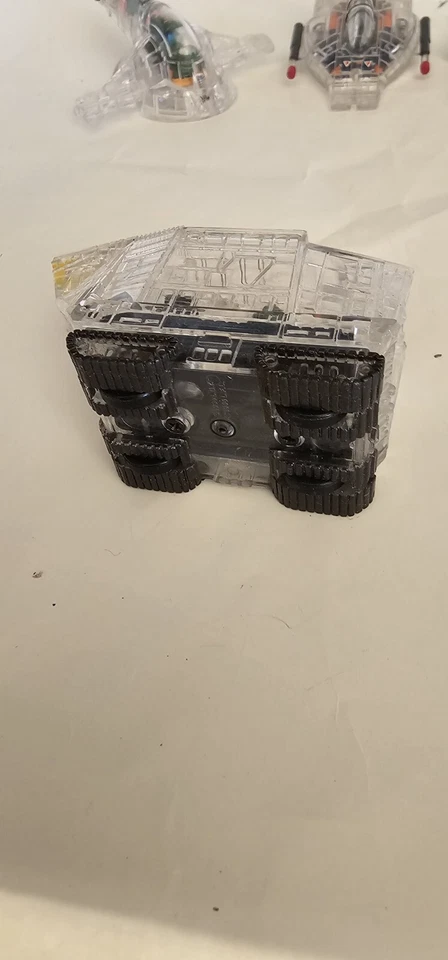 1995 Star Wars Micro Machines Flota de Rayos X Lote de 5 Falcon, Slave 1, Jawa, Y-Wing Foto 4 de 4