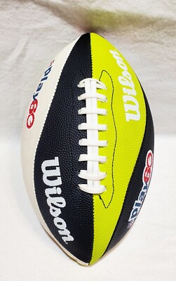 Wilson NFL Play60 Green Black White Promo Collectible Football New Without  Box