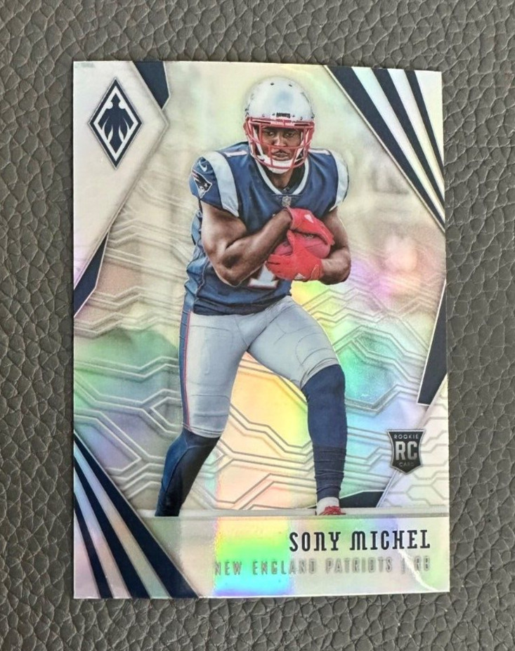 2018 PANINI PHOENIX #111 SONY MICHEL  NEW ENGLAND PATRIOTS ROOKIE