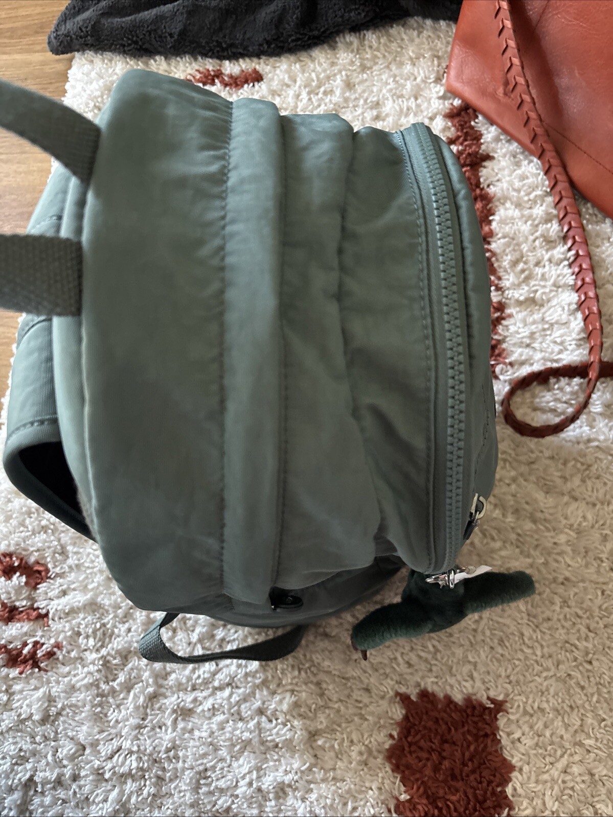 Kipling Mini Backpack Monkey Key Chain Color Teal - image 7