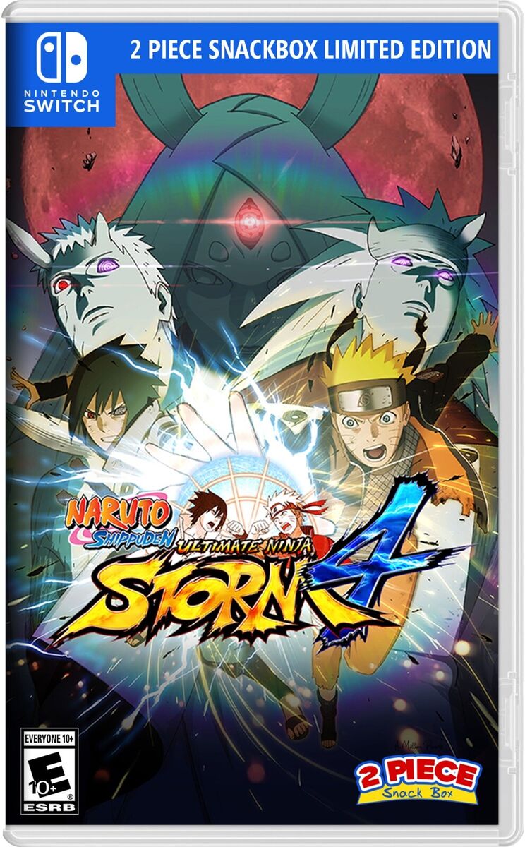 Naruto Shippuden Ultimate Ninja Storm 4 (Holographic Cover Art) No Game  Included