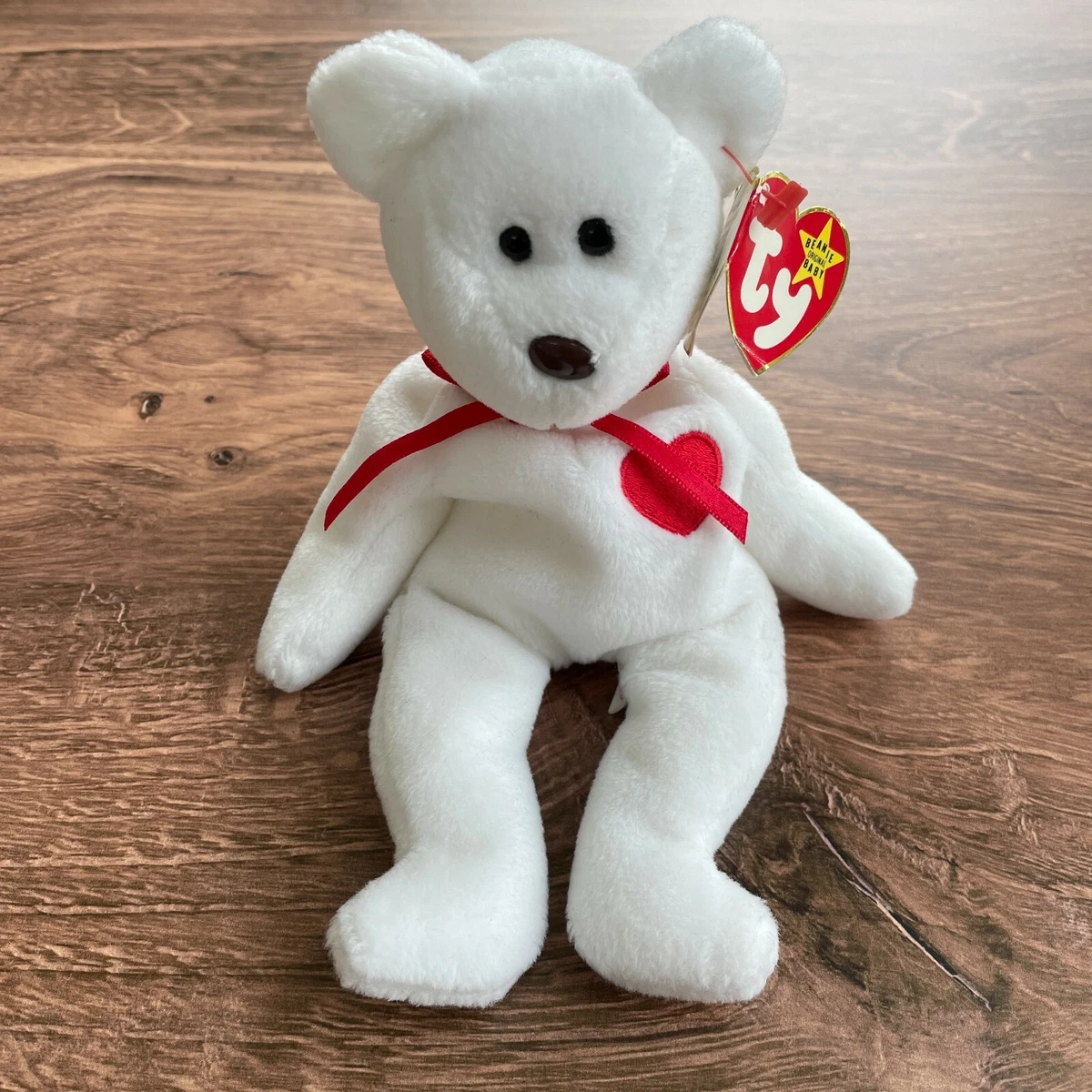 Valentino ty beanie baby. Brown nose. Date of Birth 2 14 94 eBay