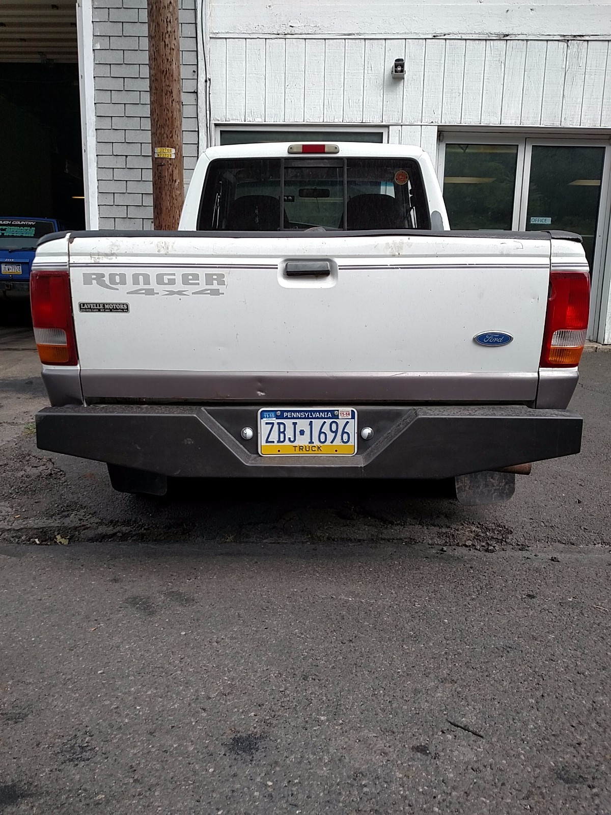 Stepside Ranger Rear Bumper Elite Rear Bumper W/ Clevis Mounts Fit For 93-11 Ford Ranger (Step Side ...