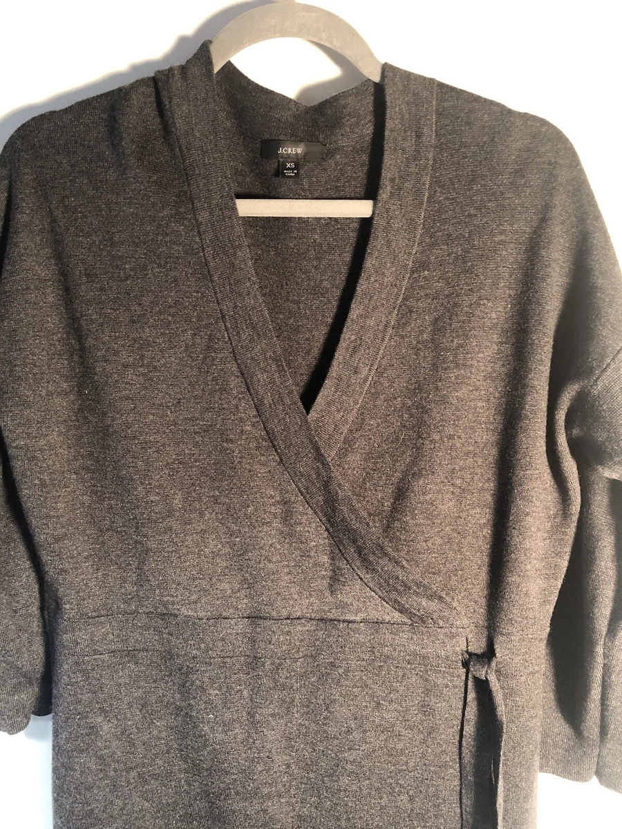 J crew hotsell wrap sweater