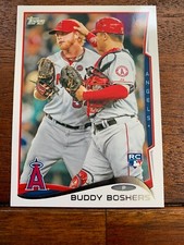 Buddy Boshers Rookie Card #34 2014 Topps Los Angles Angels