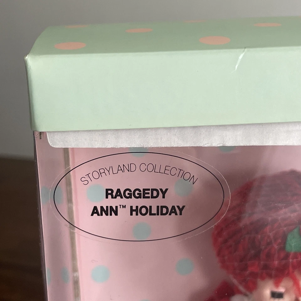 RARE Madame Alexander Raggedy Ann Holiday Doll NEW FAO Foto 4 de 4