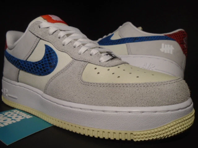 Grey and shop blue af1