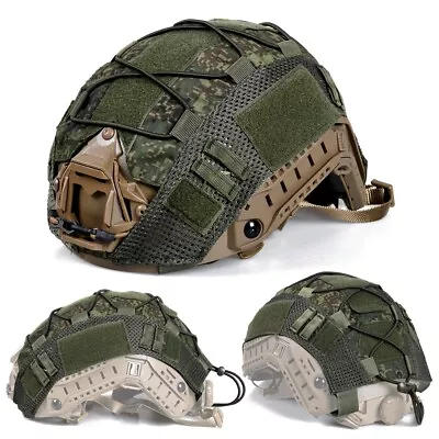 LUCIERNAGA Tactical Helmet Cover Elastic Helmet Cloth Cover for Fast Helmet Bump Helmet
