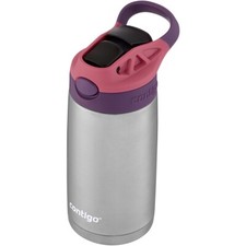 Contigo Kids Insulated Water Bottle 13oz Autospout BPA Free 14 hours Cold PINK