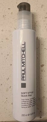 Paul Mitchell Soft Style Quick Slip 6.8 fl OZ Faster Styling 100% Authentic BNFS