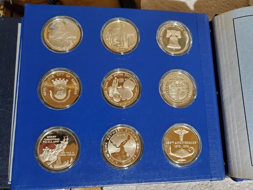 Franklin Mint Sondergedenkausgaben 1973 Erstausgabe PP - Bild 8 von 10