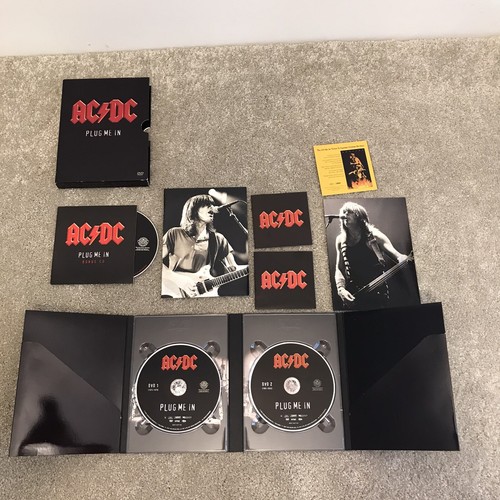 AC DC Plug Me In DVD w/ Bonus CD and Inserts Concert - Picture 3 of 3
