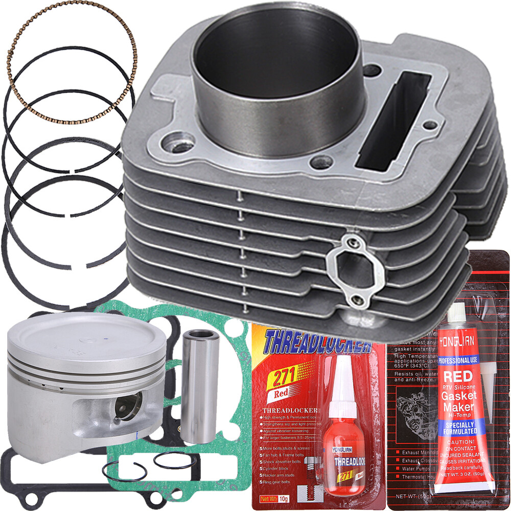 Cylinder Piston Gasket Top End Rebuild Kit for Yamaha Big