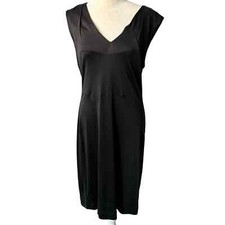 Tory Burch Black Silk Dress Size Large