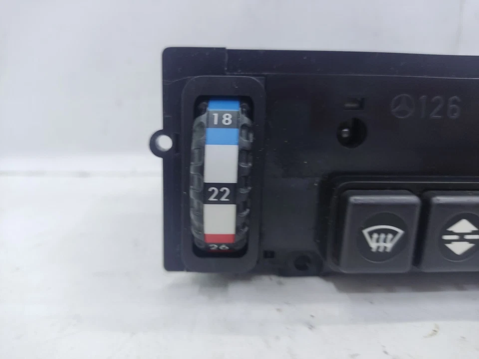 86-89 Mercedes 560SEL 560SEC Calentador A/C Temperatura Climatizador 1268300585 Foto 2 de 4