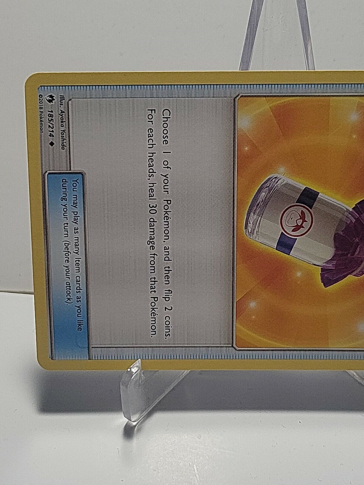 Moomoo Milk 185/214 - Uncommon Pokemon Trainer Card - Lost Thunder Set - NM