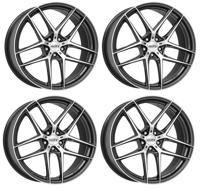 4 Dotz LagunaSeca dark wheels 10.0Jx20 5x112 for Mercedes Benz C CLS GLK S SL C
