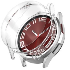 Clear Screen Protector Soft Case for Samsung Galaxy Watch 6 Classic 43mm SM-R950