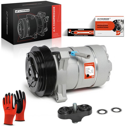 A-premium A/C Compressor with Clutch for Chevrolet Impala Caprice 94-96 Camaro