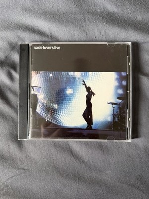 Sade- Lovers Live- 2002 CD Album Epic Records USA Recorded Live Jazz Funk/Soul